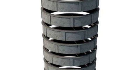 Plastové kroužky na studny